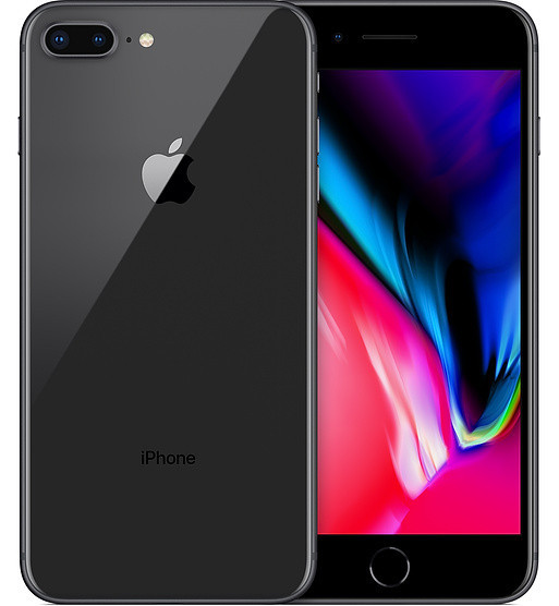 Смартфон Apple iPhone 8 Plus 256Gb Space Gray Apple A11 Bionic 2675 мАч + чехол и стекло - фото 1 - id-p772608113