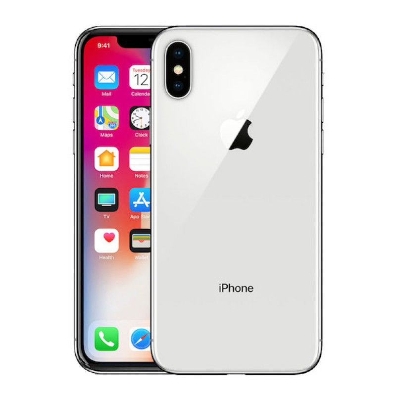 Смартфон Apple iPhone X 64gb Silver Apple A11 Bionic 2715 мАч+стекло и чехол Гарантия 6 мес - фото 2 - id-p772608115