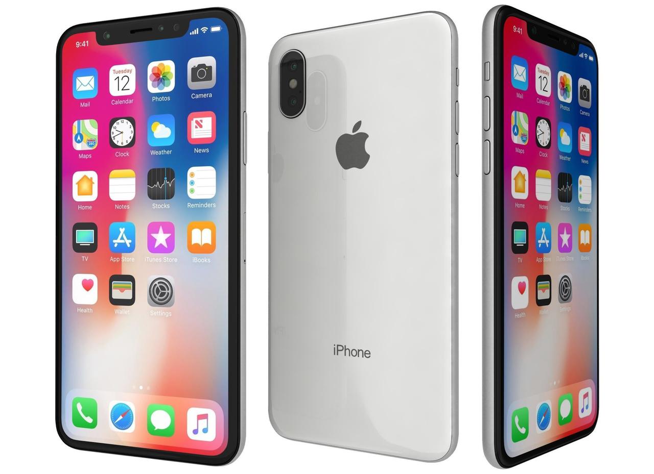 Смартфон Apple iPhone X 64gb Silver Apple A11 Bionic 2715 мАч+стекло и чехол Гарантия 6 мес - фото 4 - id-p772608115