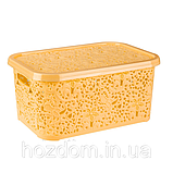 Кошик із кришкою "Ажур" 6 л, фото 6