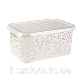 Кошик із кришкою "Ажур" 6 л, фото 8