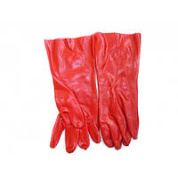 Рукавички зі щільної гуми на тканинній основі