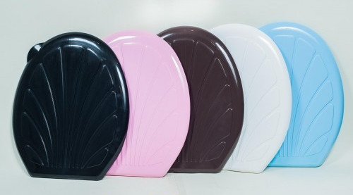 Кришка для унітаза мушля, фото 1