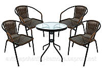 Комплект садовой мебели BISTRO 4 стула + столик