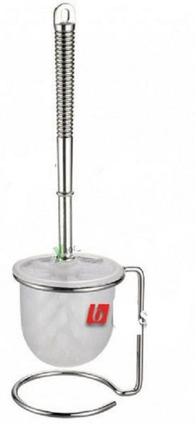 Йорж для унітаза хром, фото 1