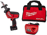 Бесщеточная сабельная пила Milwaukee FUEL M12 2520-21XC комплект