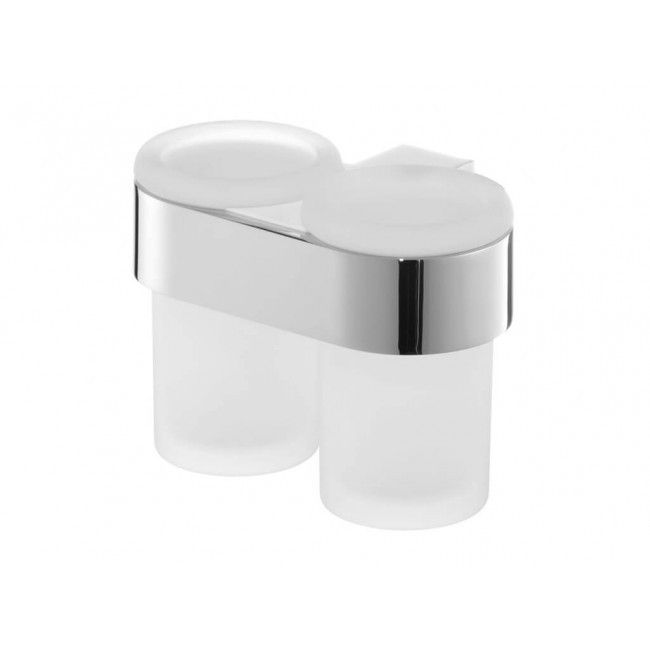 СТАКАН ДЛЯ ВАННОЙ КОМНАТЫ ДВОЙНОЙ FUTURA 02988, фото 1