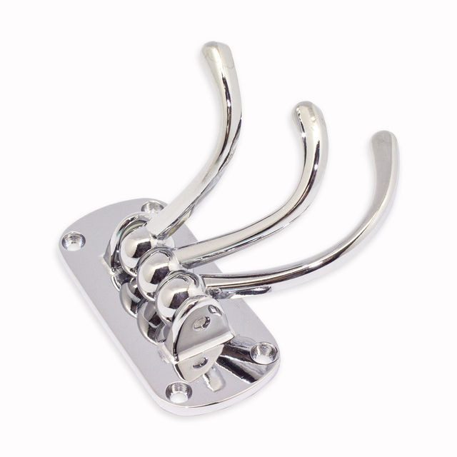 Гачок потрійний рухомий 3.5*9*7.5см, фото 1