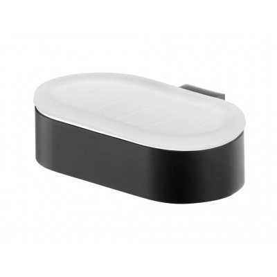 Мильниця чорна матова FUTURA BLACK 02954, фото 1