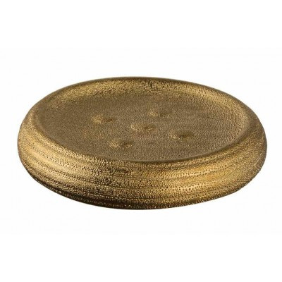 Мильниця керамічна під золото GOLD 06304, фото 1