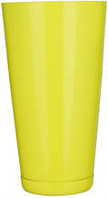 Шейкер "Бостон" нержавеющий круглый жёлтого цвета H 175 мм (шт)