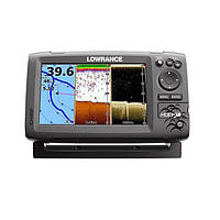 Эхолот Lowrance Hook 7 картплоттер четырехлучевой, меню на русском, цветной дисплей