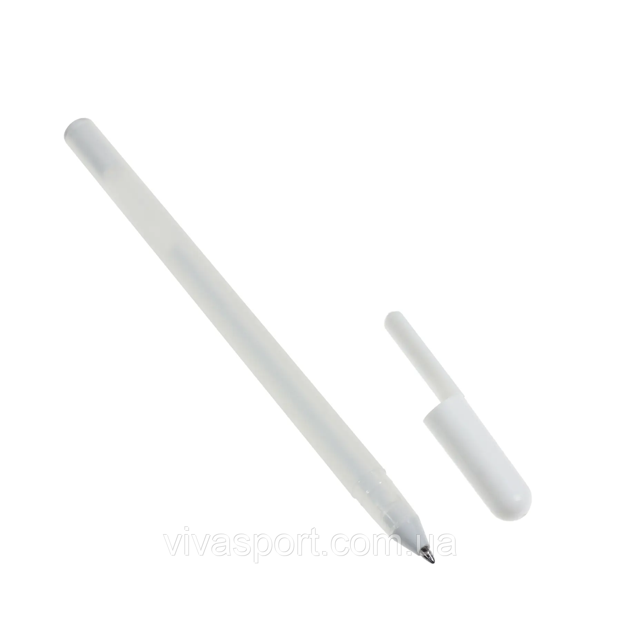 Ручка гелева 0,8 мм, біла