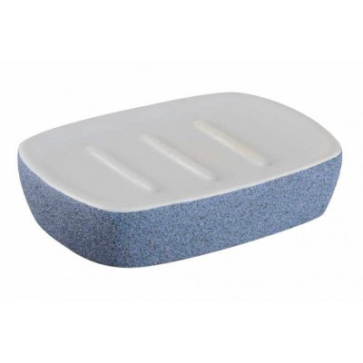 Мильниця блакитна прямокутна STONE 06308, фото 1