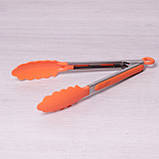 Щипці нейлонові 30.5 см із ручками з неіржавкої сталі, фото 5