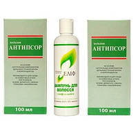 Набір №5 Мазь Антипсор 100 мл, шампунь або гель нафталановый Елиф