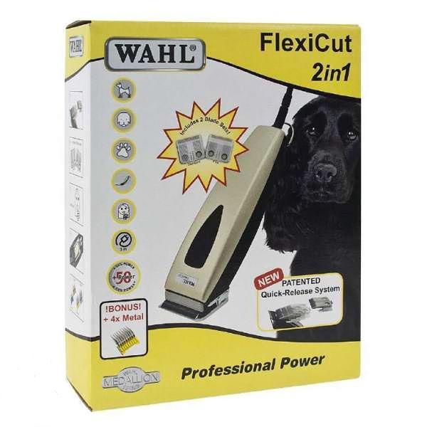 Машинка для стрижки животных Wahl Flexi Cut вибрационного типа с системой быстрого снятия ножей - фото 2 - id-p848462923