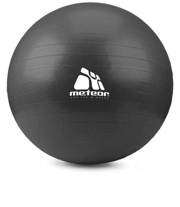 М'яч для фітнесу з насосом METEOR 75 см (original), фітбол, гімнастичний м'яч