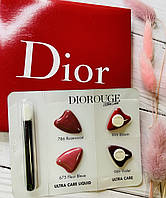 Палетка пробников ухаживающих помад DIOR Rouge Dior Ultra Care Liquid