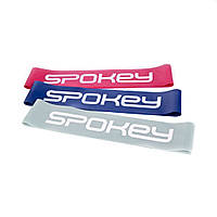 Набор фитнес резинок разной упругости Spokey FLEX SET 921007 (original) эспандеры, ленты для фитнеса
