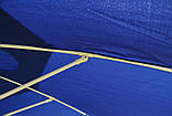 Зонт торговий (пляжний) з щільної тканини з вітровим клапаном, діаметр 3,5 м., фото 4