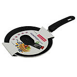 Сковорідка млинцева з мармуровим покриттям Kamille 20 см, фото 2