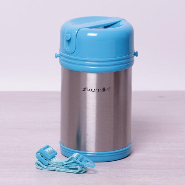 Термос харчовий 2000 мл із неіржавкої сталі, фото 1