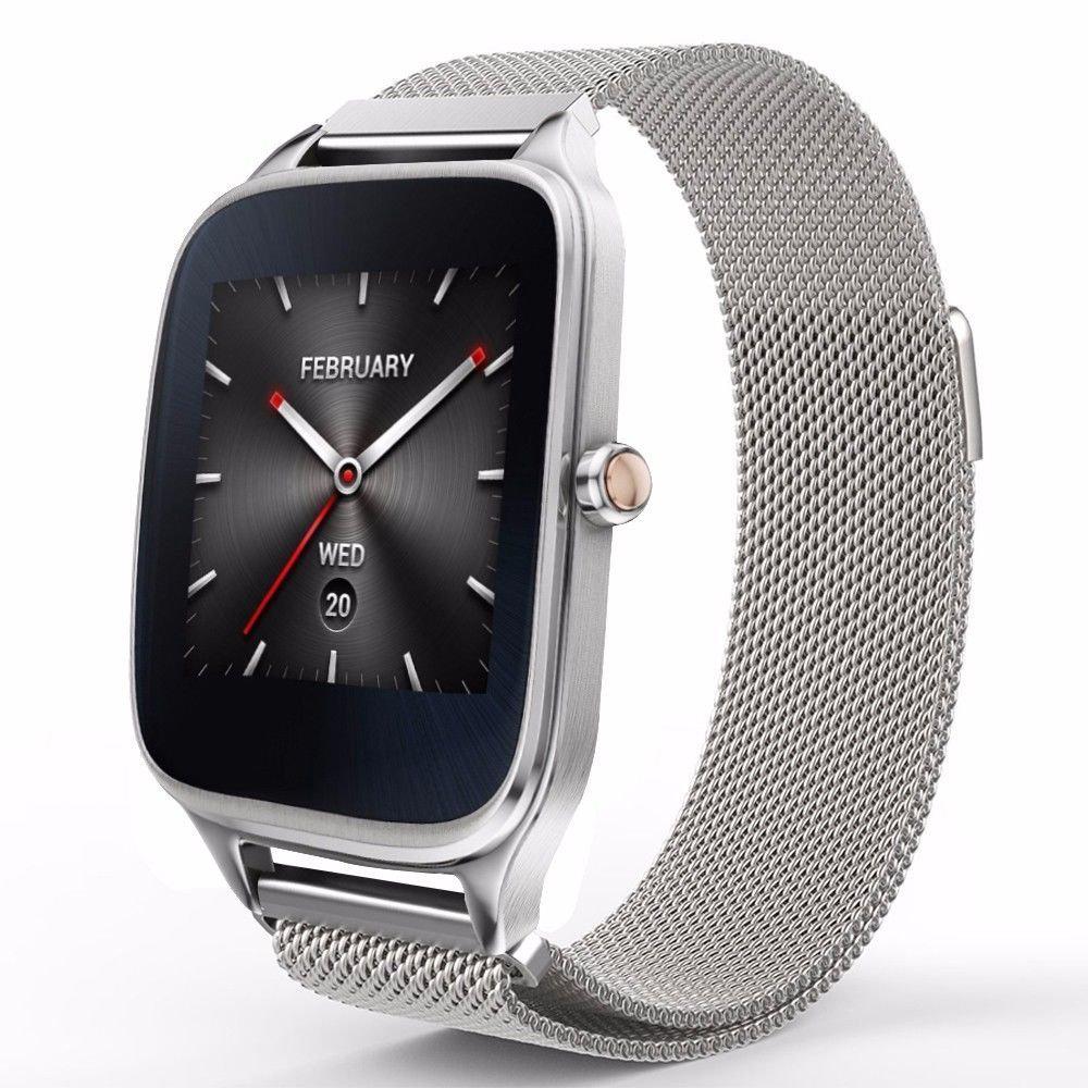 Міланський сітчастий ремінець Primo для годинника Asus ZenWatch 2 (WI501Q) - Silver, фото 1