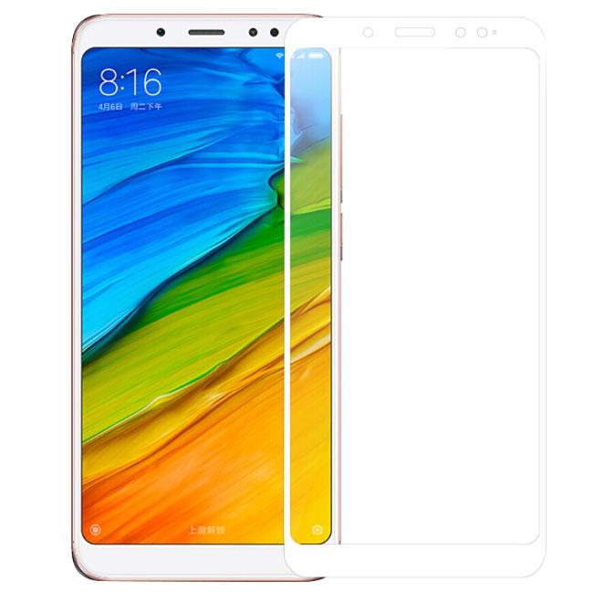 Full Glue захисне скло для Xiaomi Redmi Note 5 / 5 Pro - White, фото 1