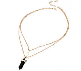 Кольє-підвіска Primolux "Stone" - Black