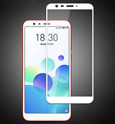 Full Cover захисне скло для Meizu M8c - White