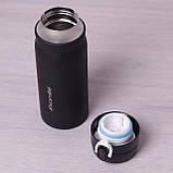 Термос-пляшка 360 мл із неіржавкої сталі Kamille, фото 4