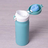 Термос-пляшка 360 мл із неіржавкої сталі Kamille, фото 6