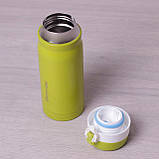 Термос-пляшка 360 мл із неіржавкої сталі Kamille, фото 10