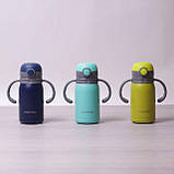 Термопляшка дитяча 300 мл із неіржавкої сталі Kamille, фото 3