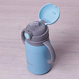 Термопляшка дитяча 300 мл із неіржавкої сталі Kamille, фото 5