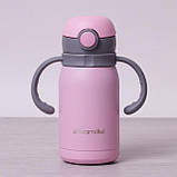 Термопляшка дитяча 300 мл із неіржавкої сталі Kamille, фото 8