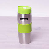 Термокухоль із неіржавкої сталі 380 мл Kamille, фото 4