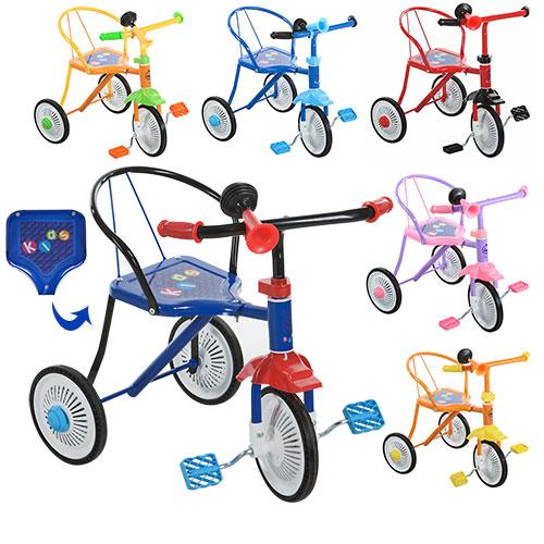 Дитячий велосипед BAMBI 3-х колісний різні кольори