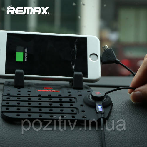 Автомобильный держатель для мобильных устройств Remax Super Flexible Car Holder - фото 9 - id-p939587663