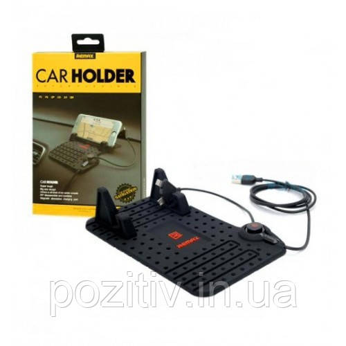 Автомобильный держатель для мобильных устройств Remax Super Flexible Car Holder - фото 10 - id-p939587663