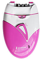 Эпилятор, цвет - розовый, Shinon, SH-7803, электроэпилятор, эпилятор для бикини (TO)