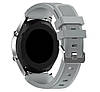 Силіконовий ремінець Primo для годинника Samsung Gear S3 Classic SM-R770 / Frontier RM-760 - Grey, фото 2