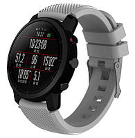 Силиконовый ремешок Primo для часов Xiaomi Huami Amazfit SportWatch 2 / Amazfit Stratos - Grey