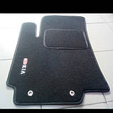 Водійський коврик ворсовий для KIA Rio (2011-2016), фото 5