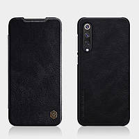 Кожаный чехол-книжка Nillkin Qin Series для Xiaomi Mi 9 SE - Black