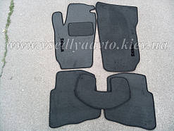Ворсові килимки в салон SKODA Fabia з 1999-2007 рр.
