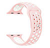 Спортивний ремінець з перфорацією Primo для Apple Watch 38mm / 40mm / 41mm - Pink&White, фото 3
