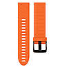 Силіконовий ремінець Primo для годинника Garmin Fenix 5S / 5S Plus / 6S / 6S Pro / 7S / 7S Pro - Orange, фото 3