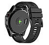 Силіконовий ремінець Primo для годинника Garmin Fenix 3 / 3HR / Fenix 5X / 6X - Black, фото 2
